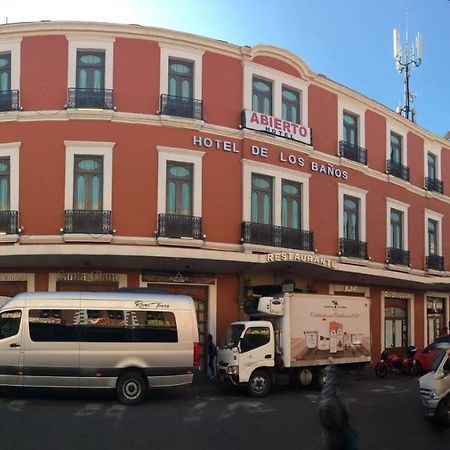 Hotel De Los Banos Pachuca Exterior foto
